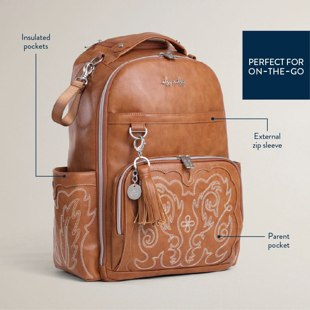 Babylist x Itzy Ritzy Saddle Boss Plus™ Large Diaper Bag Backpack - Image 3