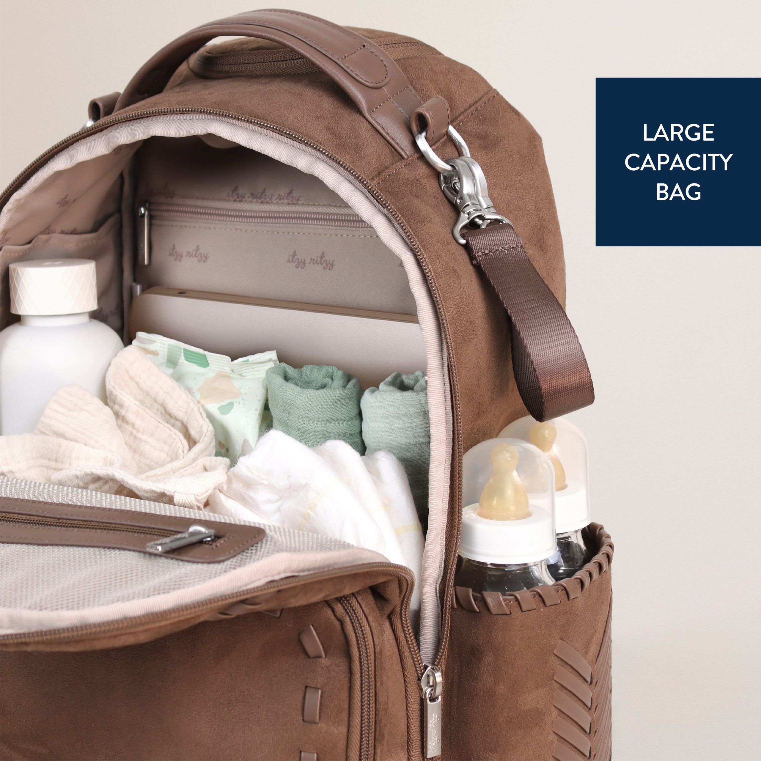 Boss Plus™ Large Diaper Bag Backpack - Aspen - Image 7