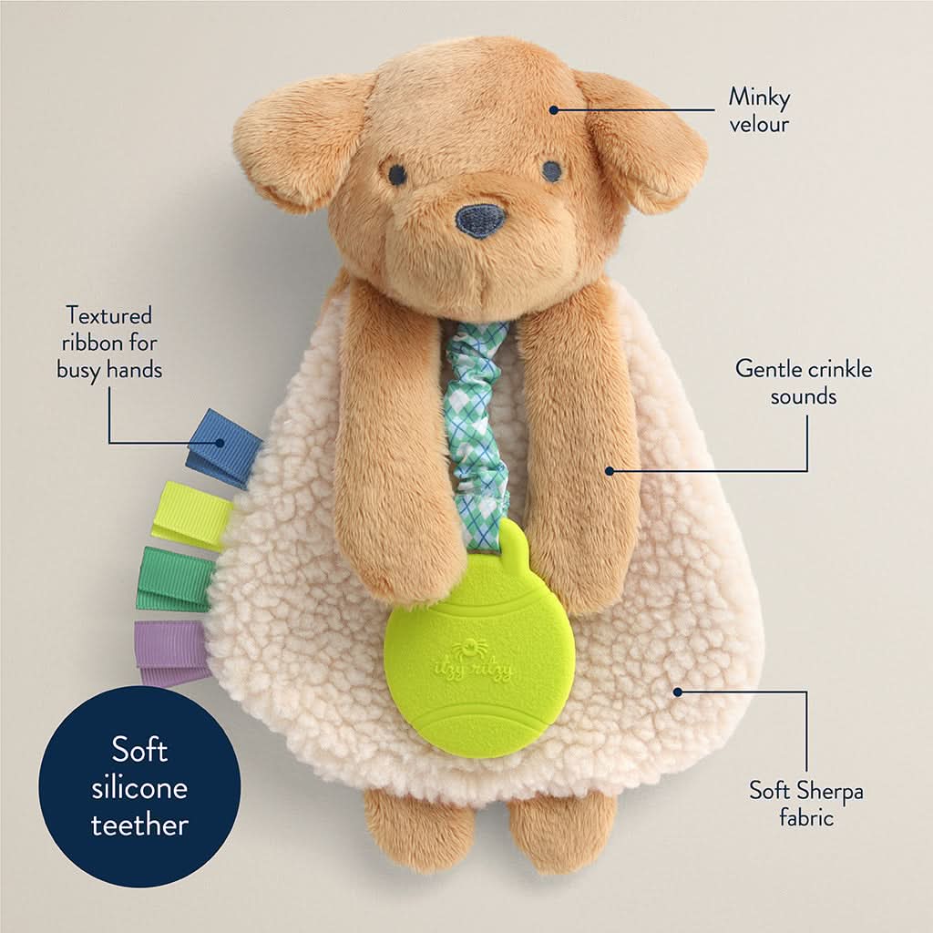 Itzy Lovey™ Plush and Teether Toy - Image 25