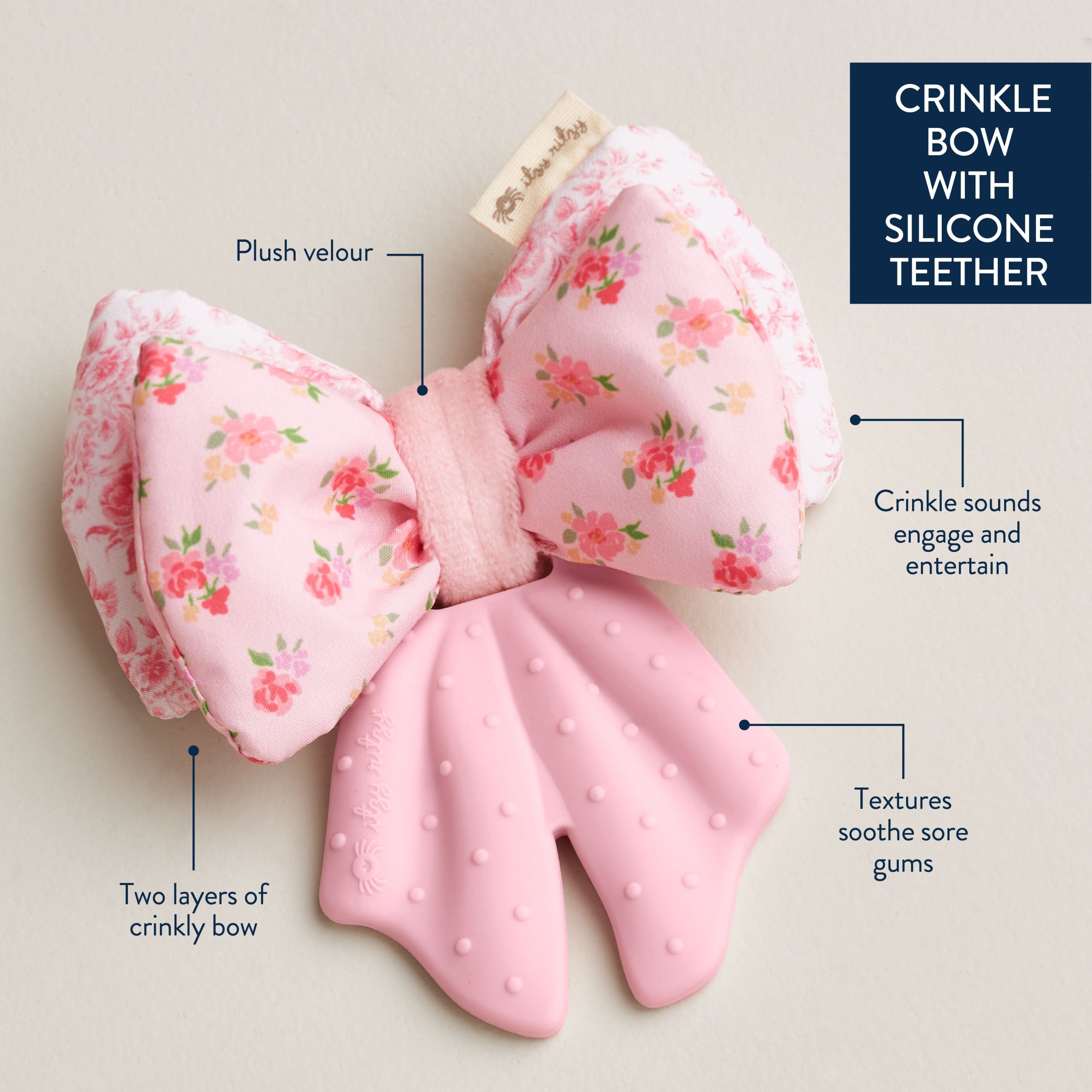 Teensy Crinkle™ Sensory Teether - Image 10