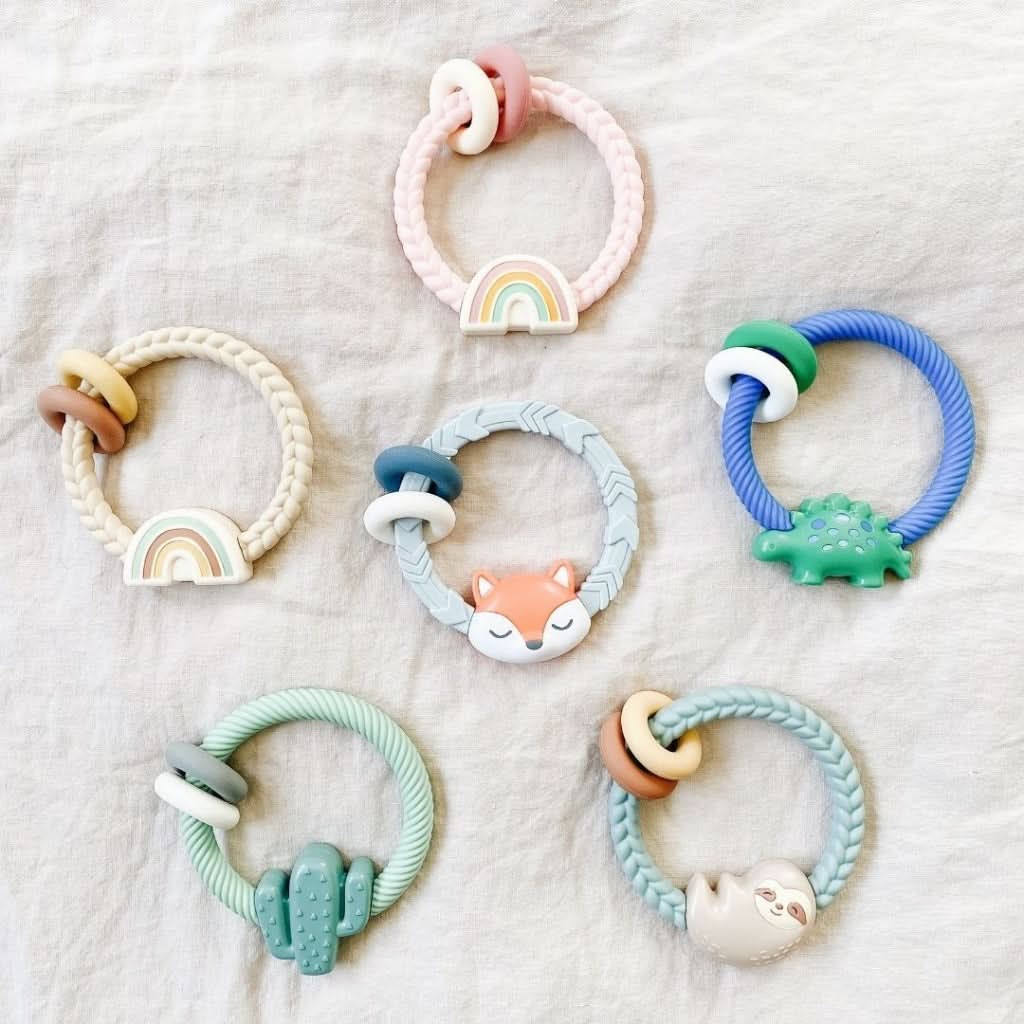 Ritzy Rattle® with Teething Rings - Image 18