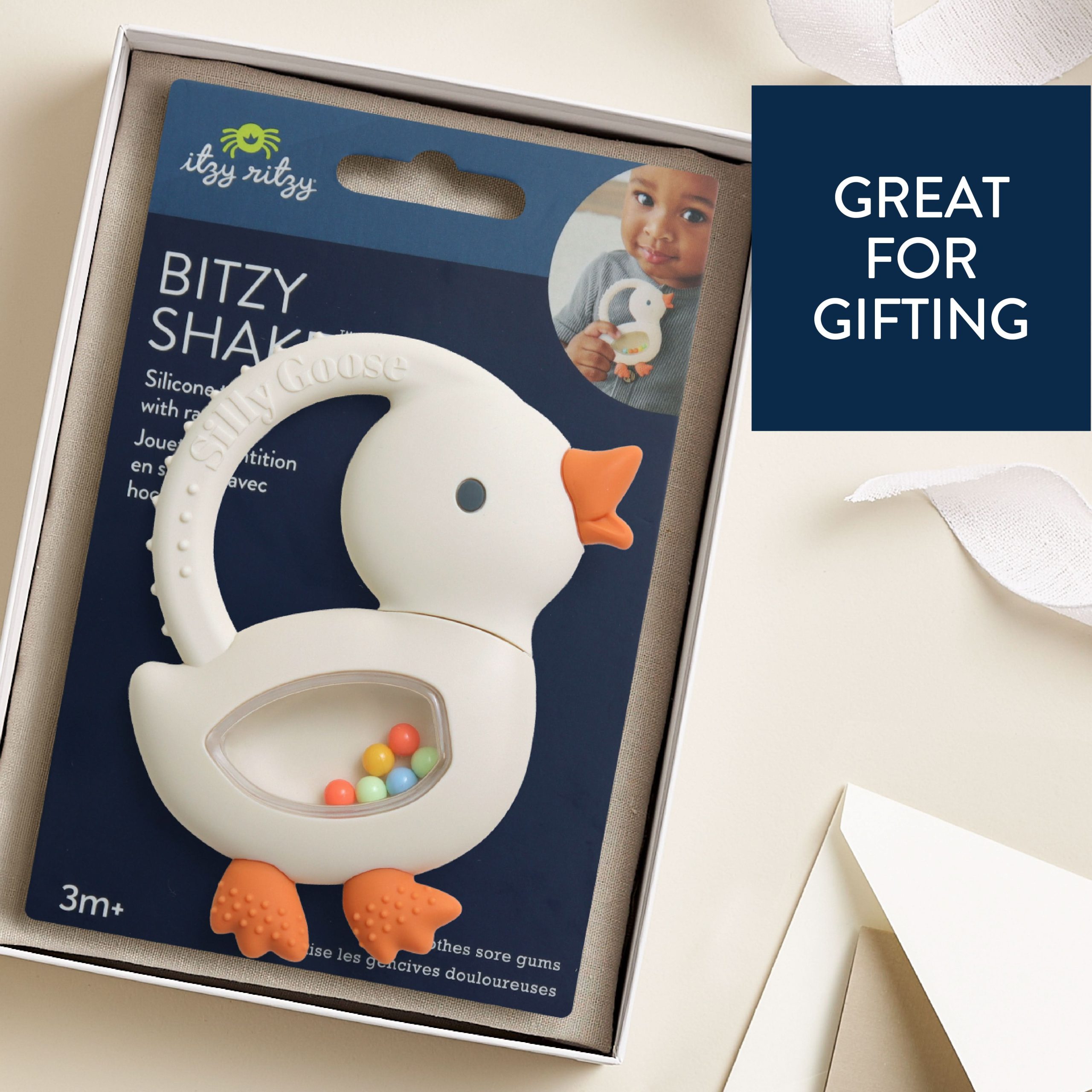 Bitzy Shake™ Rattle and Teether - Image 13