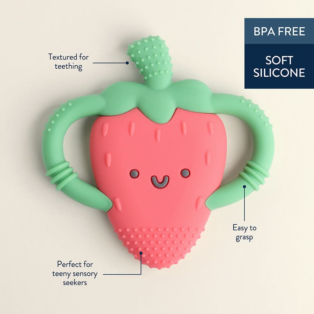 Chew Crew™ Silicone Handle Teether - Image 17