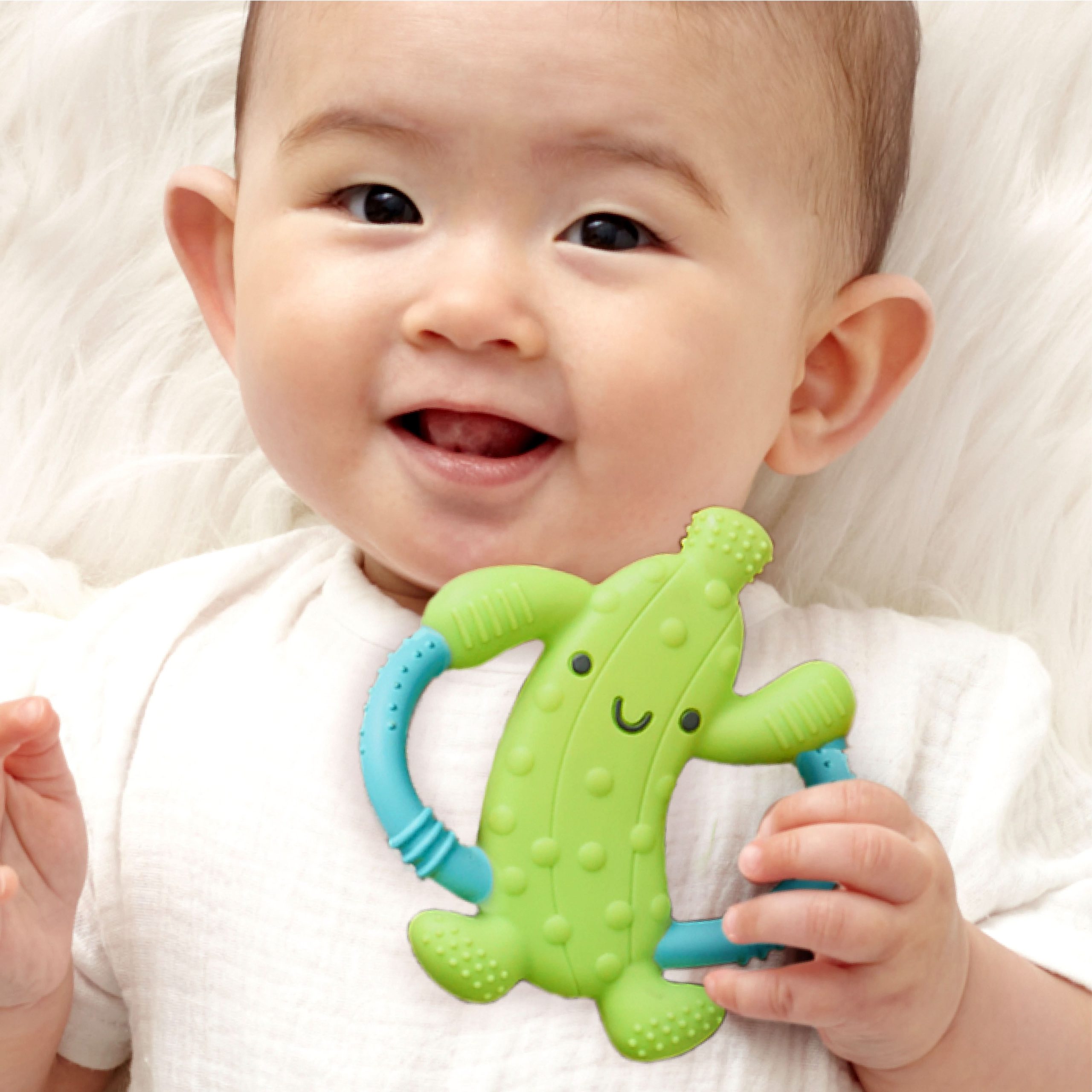 Chew Crew™ Silicone Handle Teether - Image 2