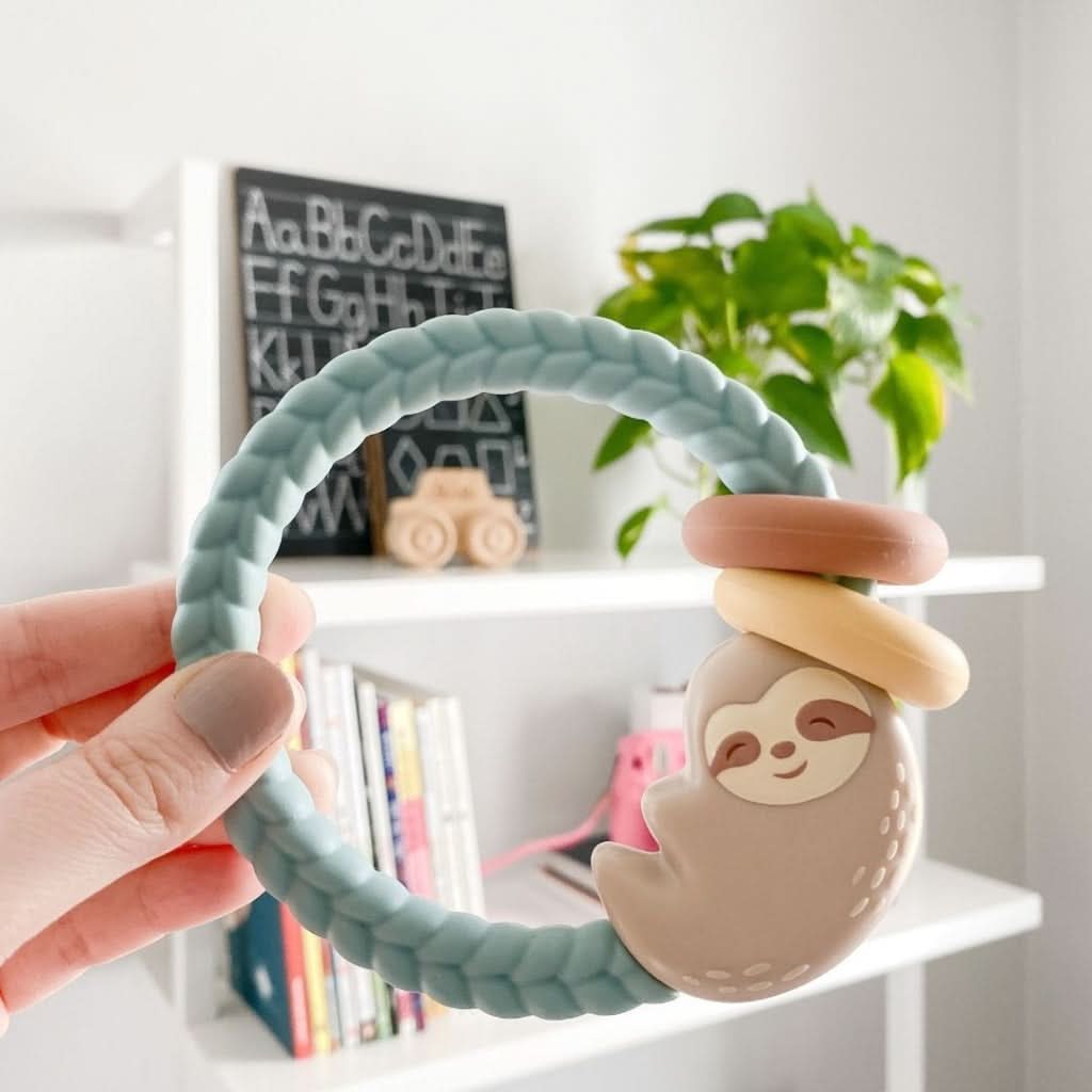 Ritzy Rattle® with Teething Rings - Image 11