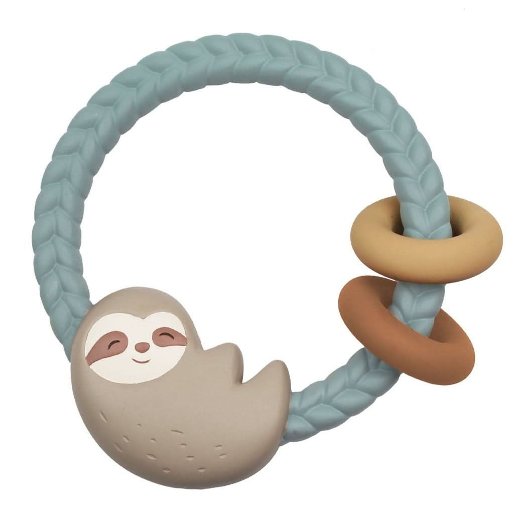 Ritzy Rattle® with Teething Rings - Image 9