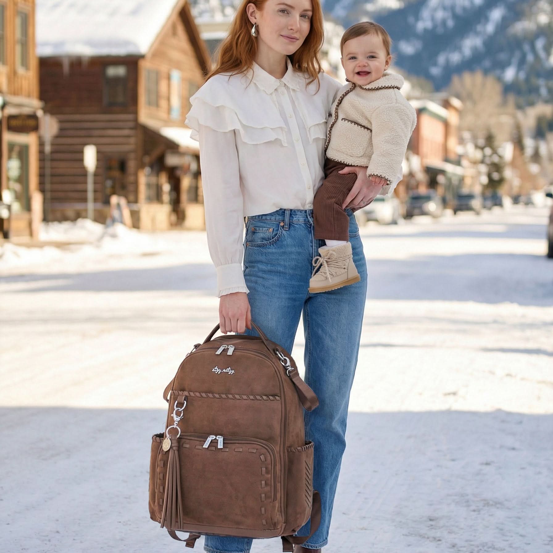 Boss Plus™ Large Diaper Bag Backpack - Aspen - Image 17