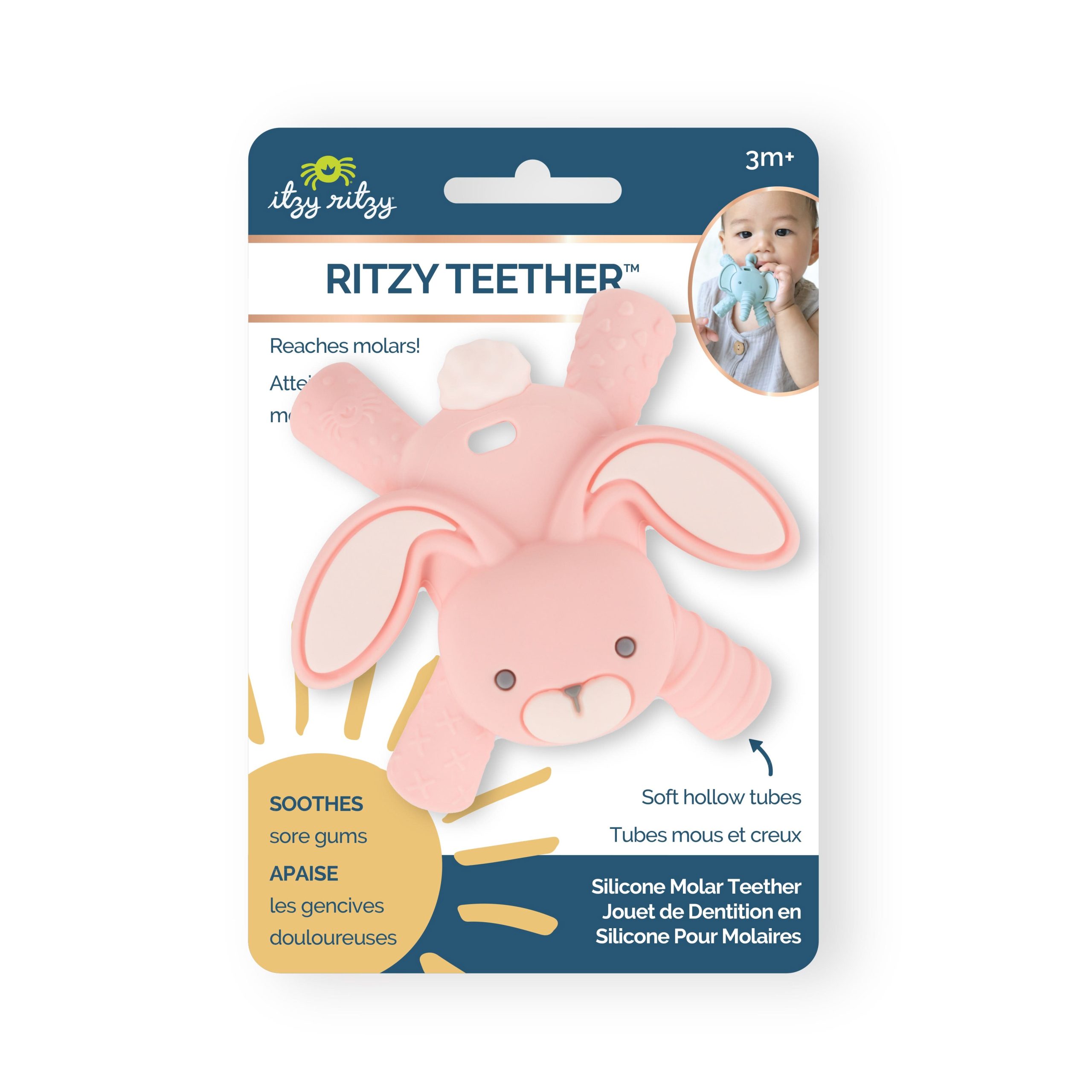 Ritzy Teether™ - Molar Teether Bunny - Image 7