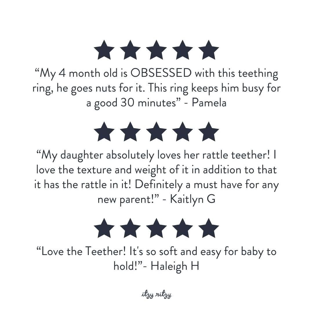 Ritzy Rattle Pal™ Plush Rattle with Teether - Image 17